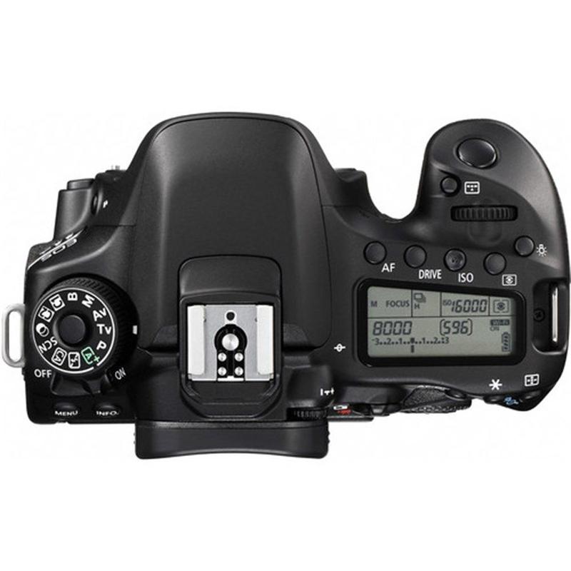 Kit Canon Eos 80d Com 18-135mm F/3.5-5.6 Is Nano Usm - Câmera Semi